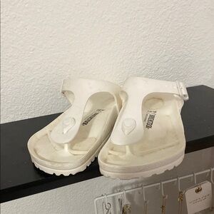 Birkenstock White Sandals